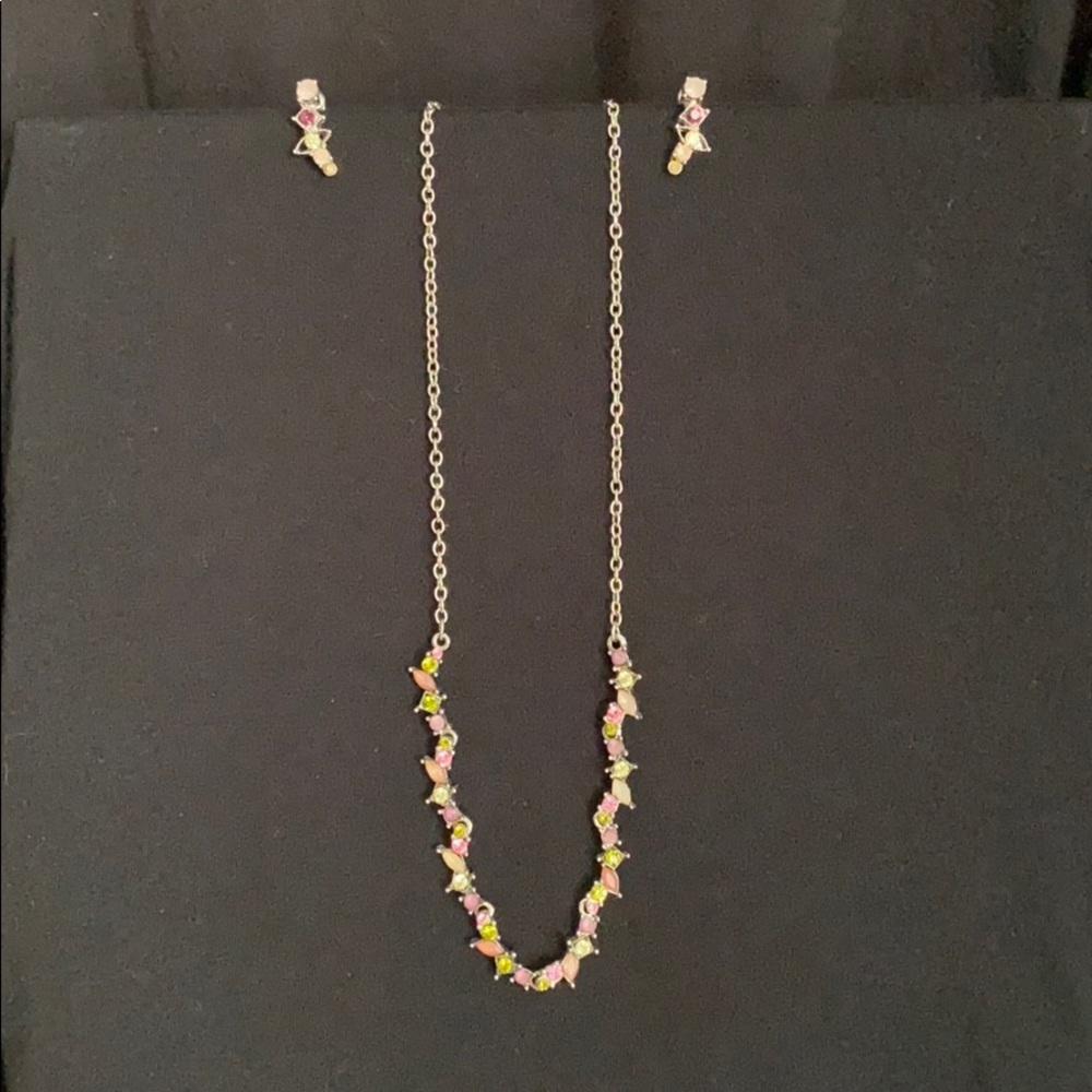 Cookie Lee Necklace and matching earrings